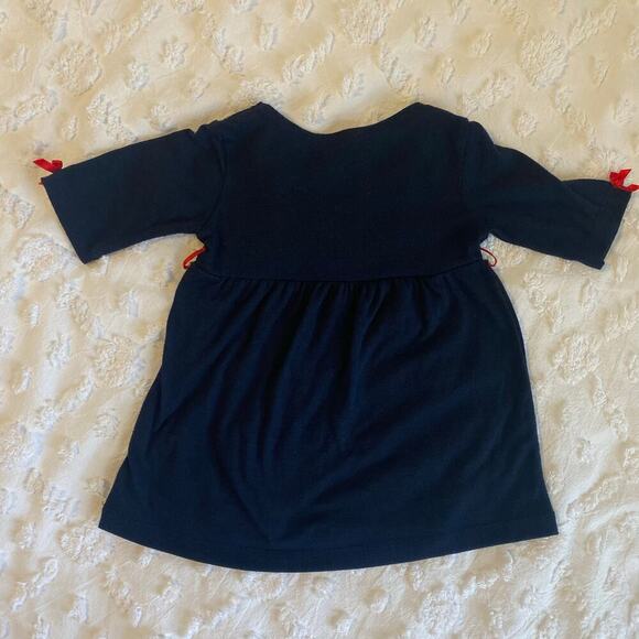 Ready Steady Go Kids Dress 18 Months Sailor Nautical Rockabilly Retro Baby Girl - Picture 2 of 3